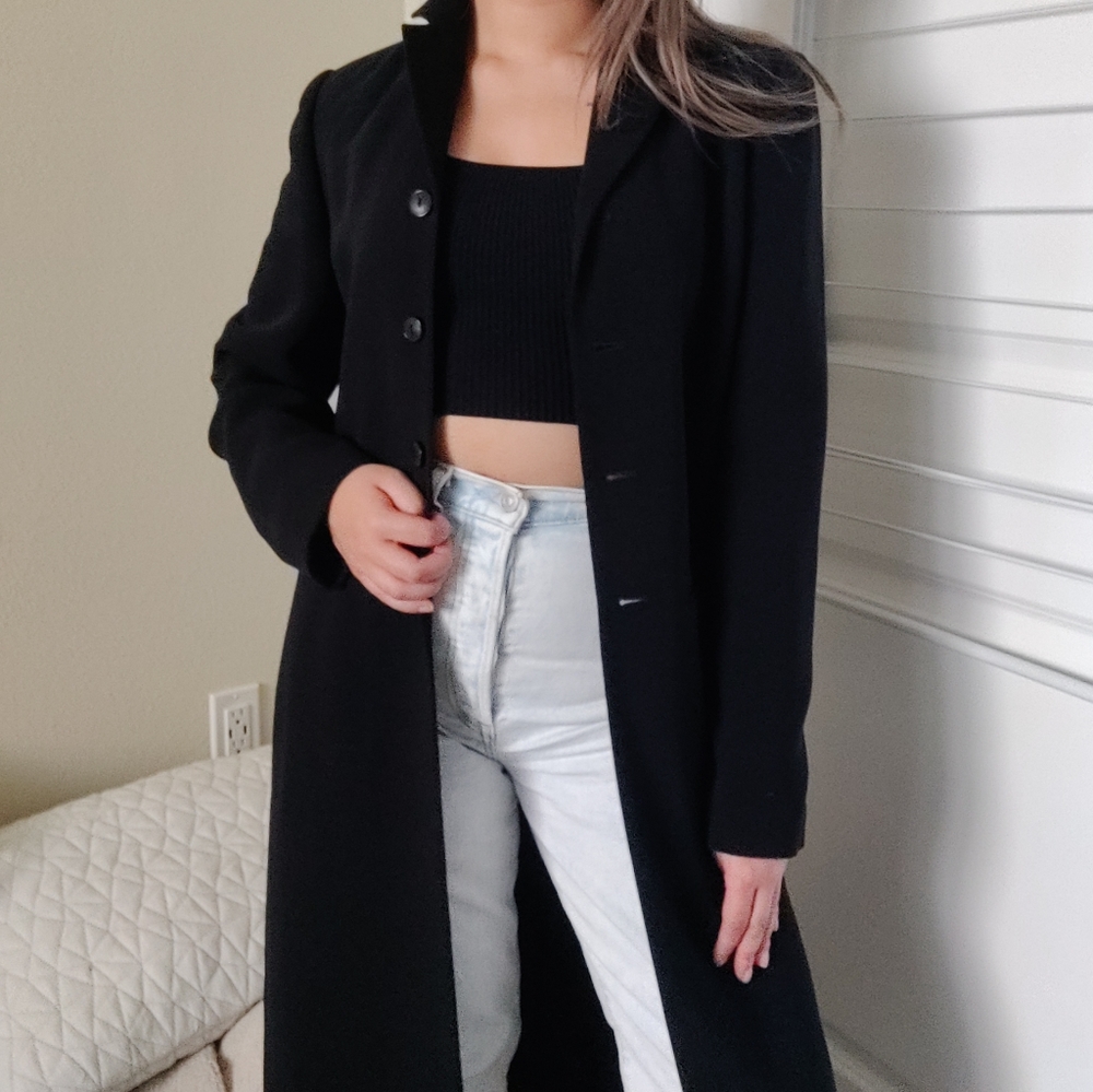 Vtg Larry Levine Oversized Blazer